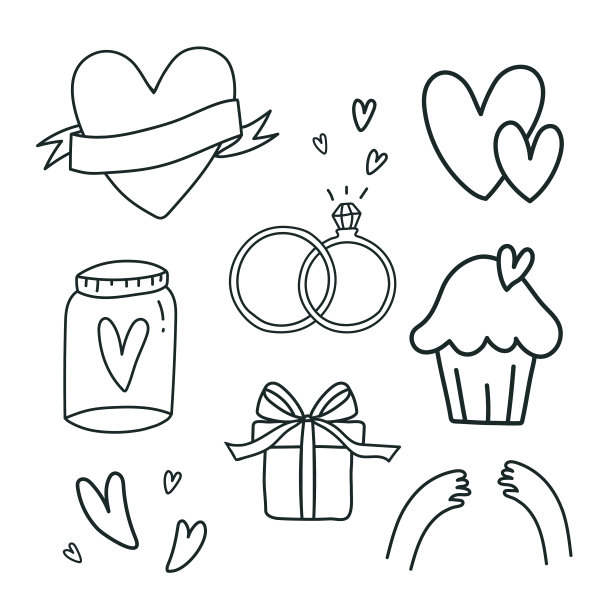 集爱情的象征图片下载