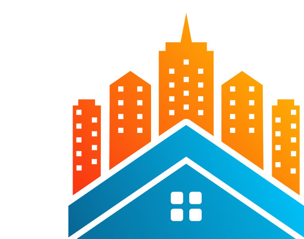 房屋城市标志模板创意建筑标志图片下载