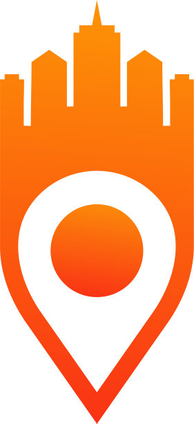 城市地标创意建筑logo模板图片下载
