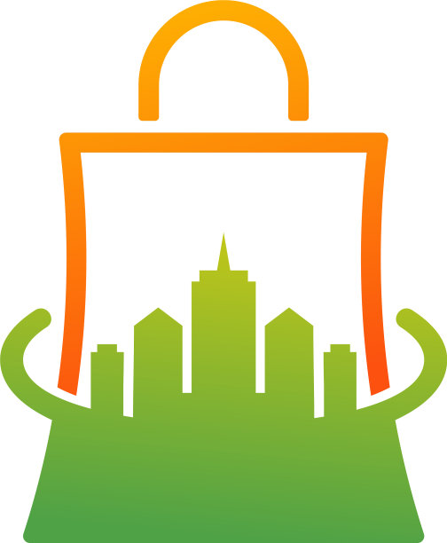 商店城市标志模板创意建筑标志图片下载