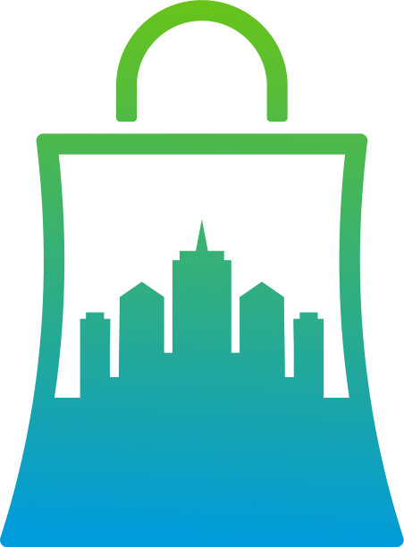 商店城市标志模板创意建筑标志图片下载