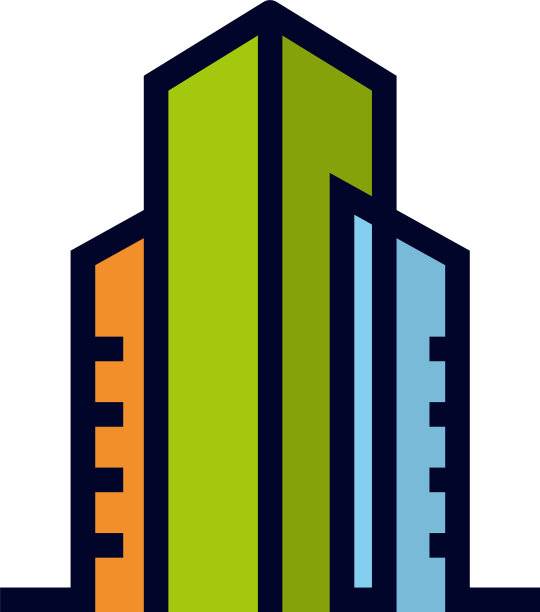 城市标志模板创意建筑标志设计图片下载