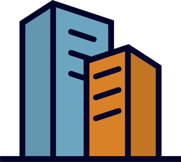 城市标志模板创意建筑标志设计图片下载