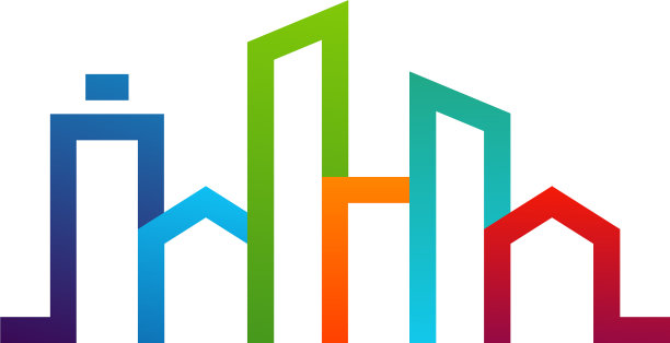 城市标志模板创意建筑标志设计图片下载