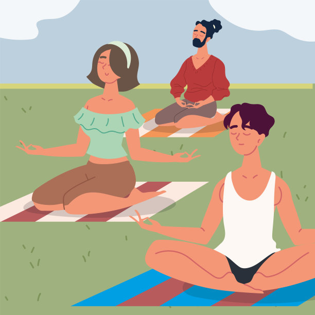 人做冥想图片下载