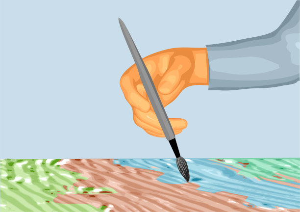 绘画与石油图片下载