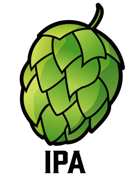 啤酒花卡通插图设计元素图片下载