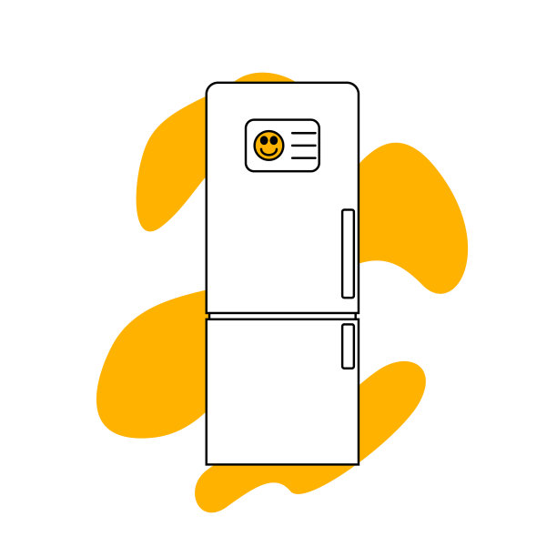 冰箱微波炉图标图片下载