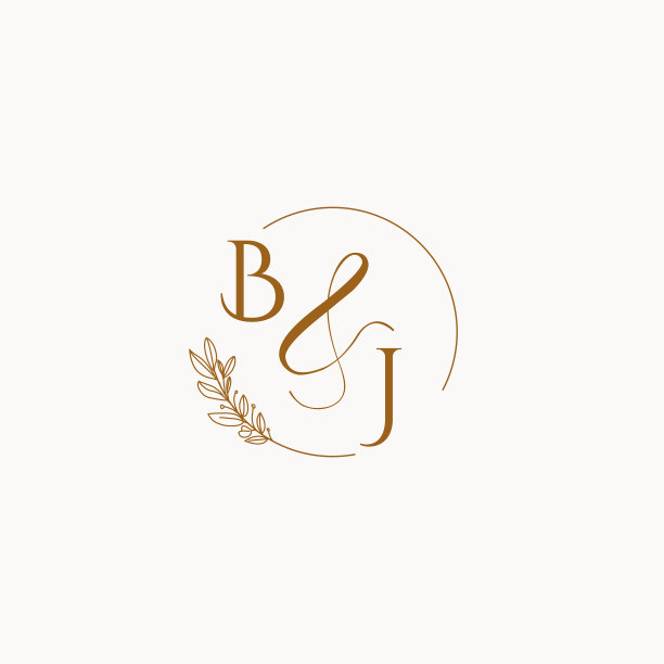 北京首字母婚礼标志图片下载