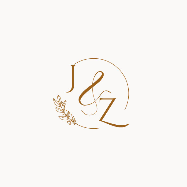 Jz最初的婚礼字母标志图片下载