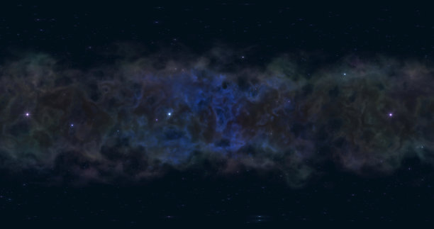 3 d渲染。空间背景星云和恒星。无限的空间。图片下载