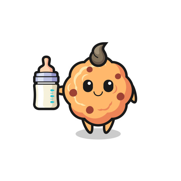 巧克力片饼干卡通人物图片下载