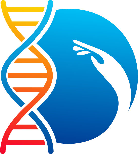 DNA护理标志模板创意DNA标志设计图片下载