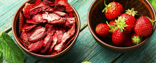 干草莓片图片下载