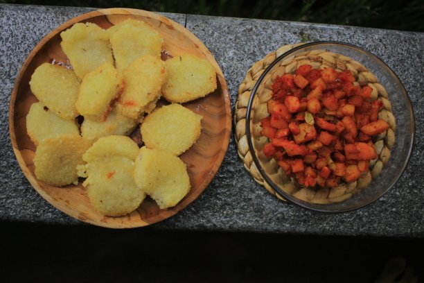 一种典型的万隆小吃叫尤伦图片下载