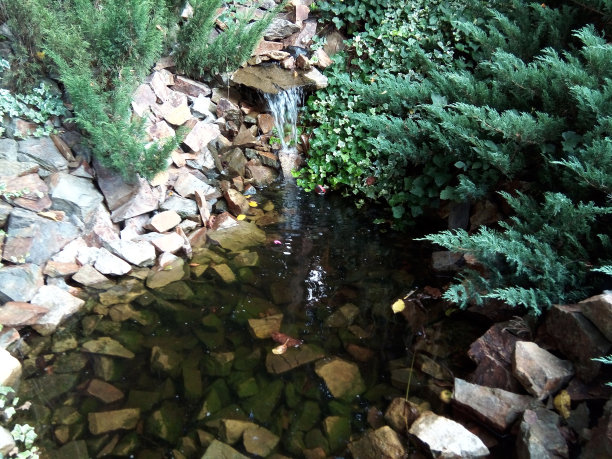 一个迷你瀑布安排-概念图片下载