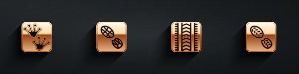 设置蛙爪脚印人类脚印鞋图片下载