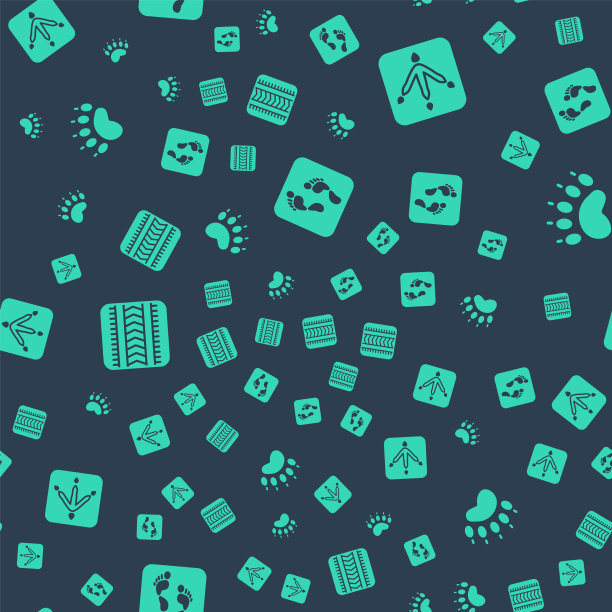 设置人的足迹鸡爪轮胎轨迹和图片下载