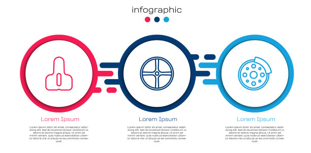 设置线自行车座轮和刹车盘图片下载