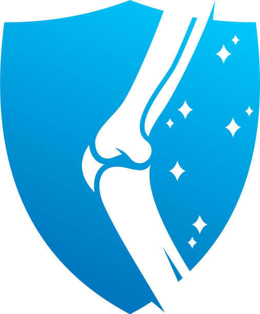 盾牌骨骼Logo模版图片下载