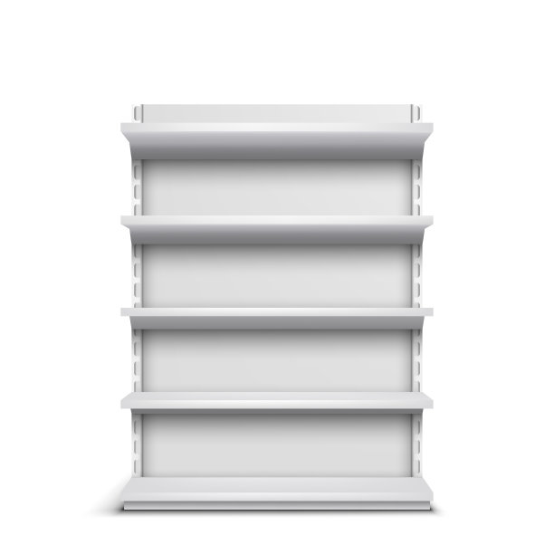 架子与空货架3d现实图片下载