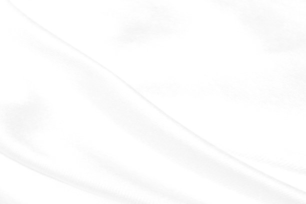 美丽的丝质光泽抽象线在柔软的白色织物背景图片下载