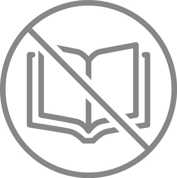 禁止打开书籍标志线条图标图片下载