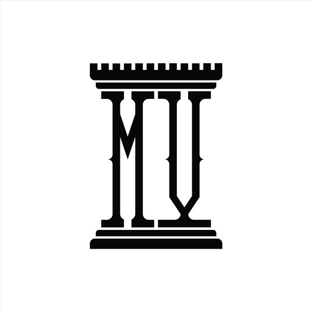 MV标志柱形设计模板图片下载