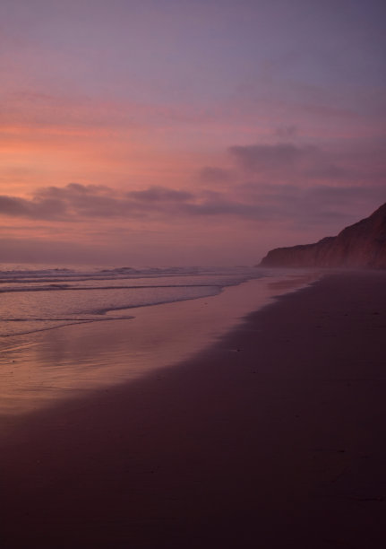 圣地亚哥，拉霍亚，托里松怀旧的日落。图片下载