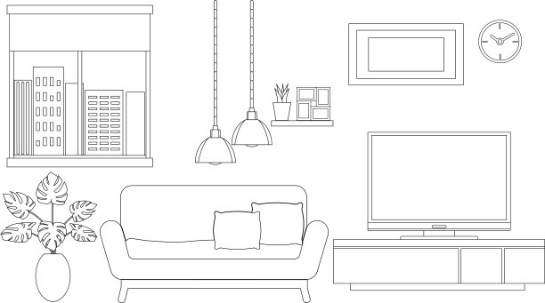 客厅里行图片下载