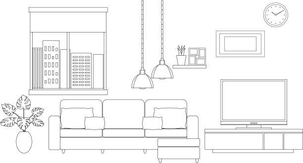 客厅里行图片下载