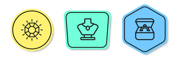 镶线钻石项链人体模特图片下载