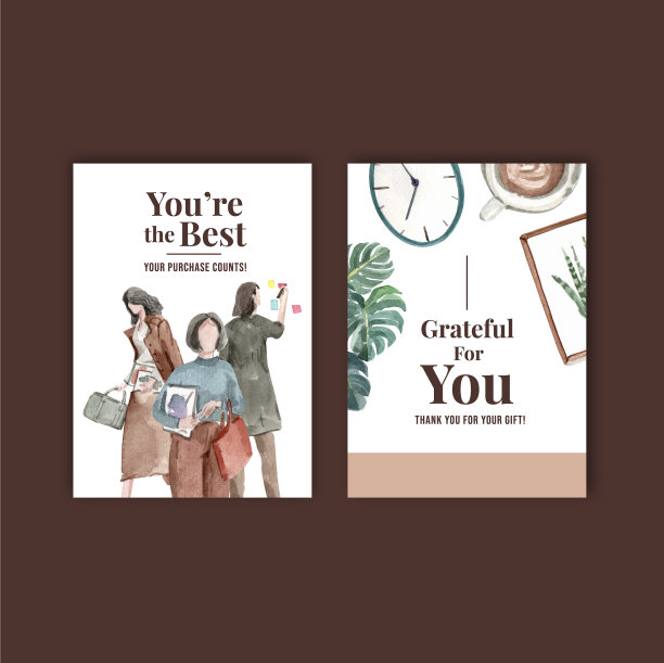 卡片模板与世界水日概念设计图片下载