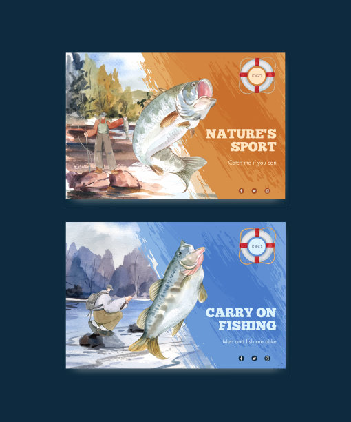 Facebook模板钓鱼营地图片下载
