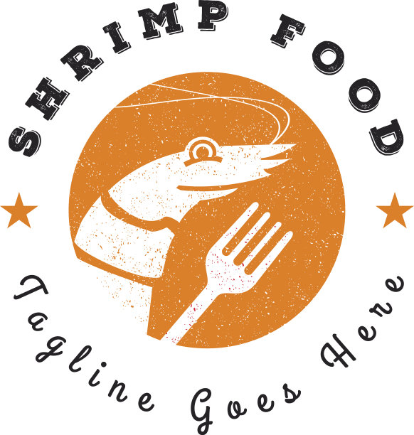 虾类食品标志图片下载