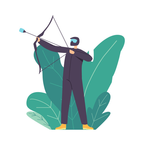 射箭运动训练或竞赛概念图片下载