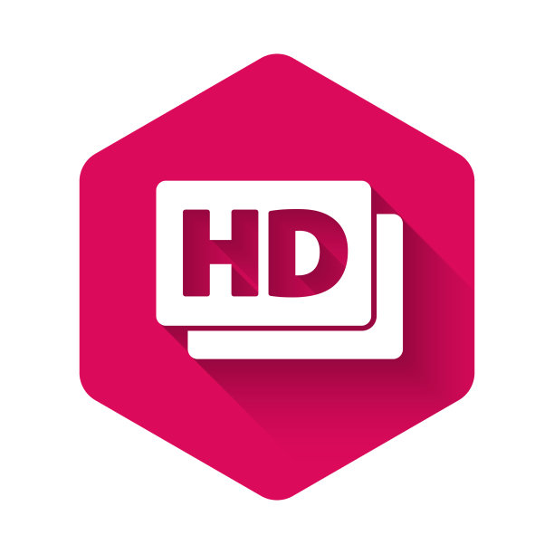 白色高清电影磁带框图标孤立图片下载