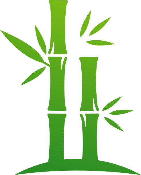 竹制标志模板创意竹制标志设计图片下载