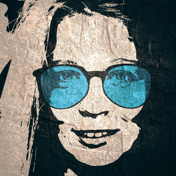 女性头部的轮廓。美丽和时尚图片下载