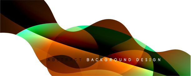 时尚简单的流体颜色梯度抽象图片下载