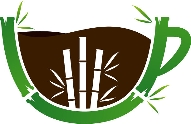 竹饮料标志模板创意竹标志图片下载