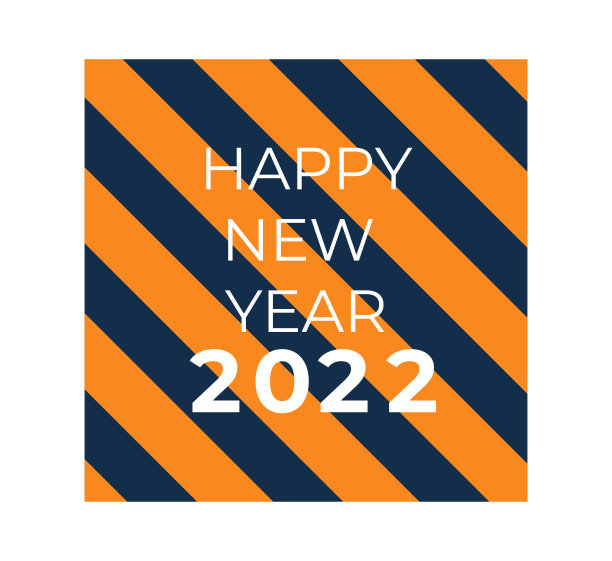 可爱的文字和元素的2022年新年海报。虎年概念。中国的虎年。海报，背景，横幅，封面图片下载