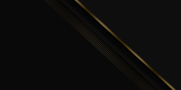 抽象背景黑色和金色现代简约设计图片下载