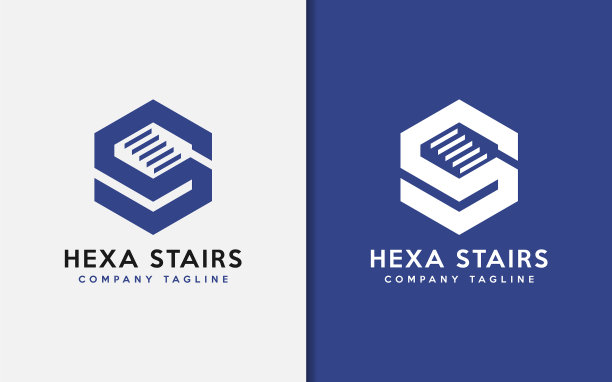 首字母s具有六边形和几何形状图片下载