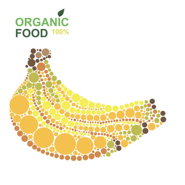 有机食品香蕉天然的图片下载