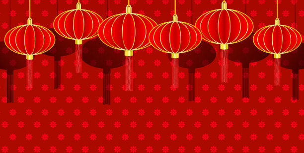 元宵节背景，中国新年背景图片下载