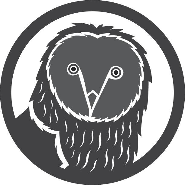 枭鸟的标志图片下载