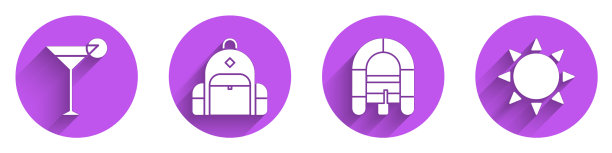 集马提尼玻璃远足背包筏图片下载