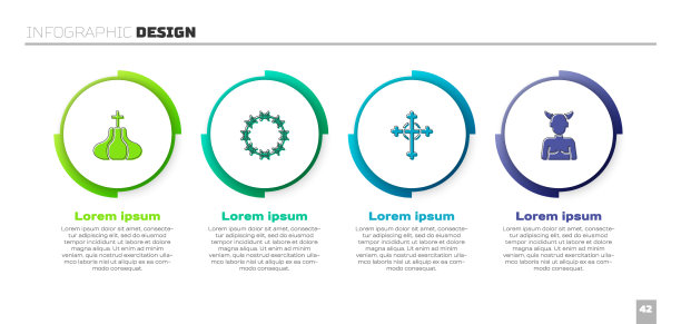 设教堂塔冠荆棘基督十字架图片下载