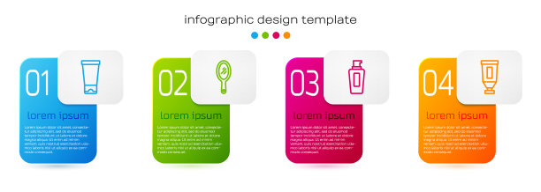 定线霜或护肤液管手化妆图片下载
